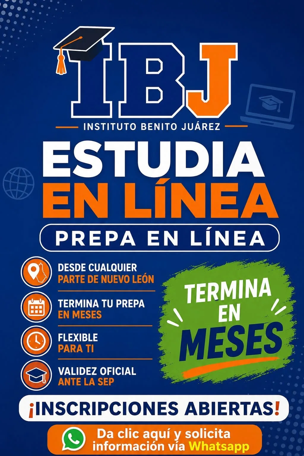 Sistema presencial y en línea IBJ